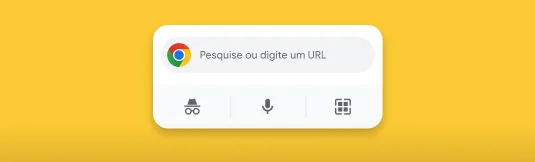 Widget do Chrome no iPhone